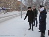 Валерий Серов проинспектировал качество уборки пешеходных переходов и тротуаров