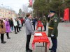 Печорских школьников торжественно посвятили в ряды юнармейцев