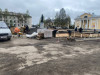 В сквере у кинотеатра им. М. Горького продолжаются работы